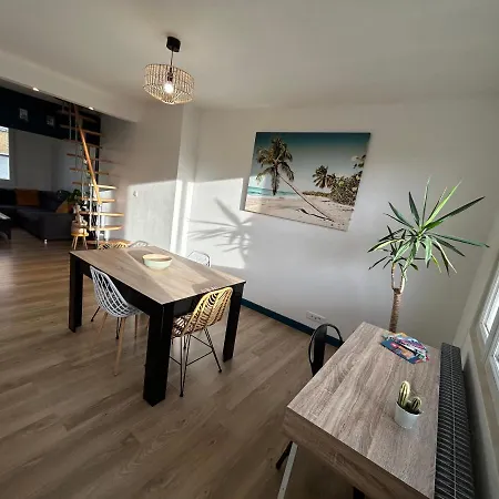 Apartamento Duplex Lumineux Entre Plage Et Centre-ville *